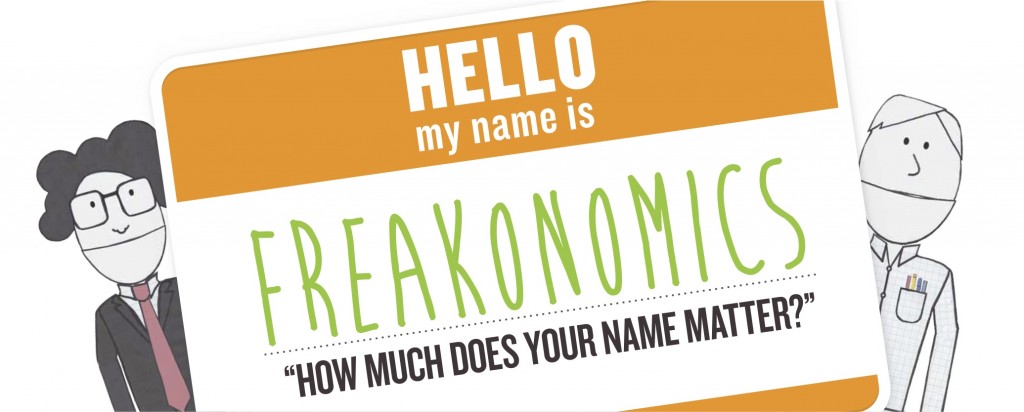 Freakonomics Name Chart