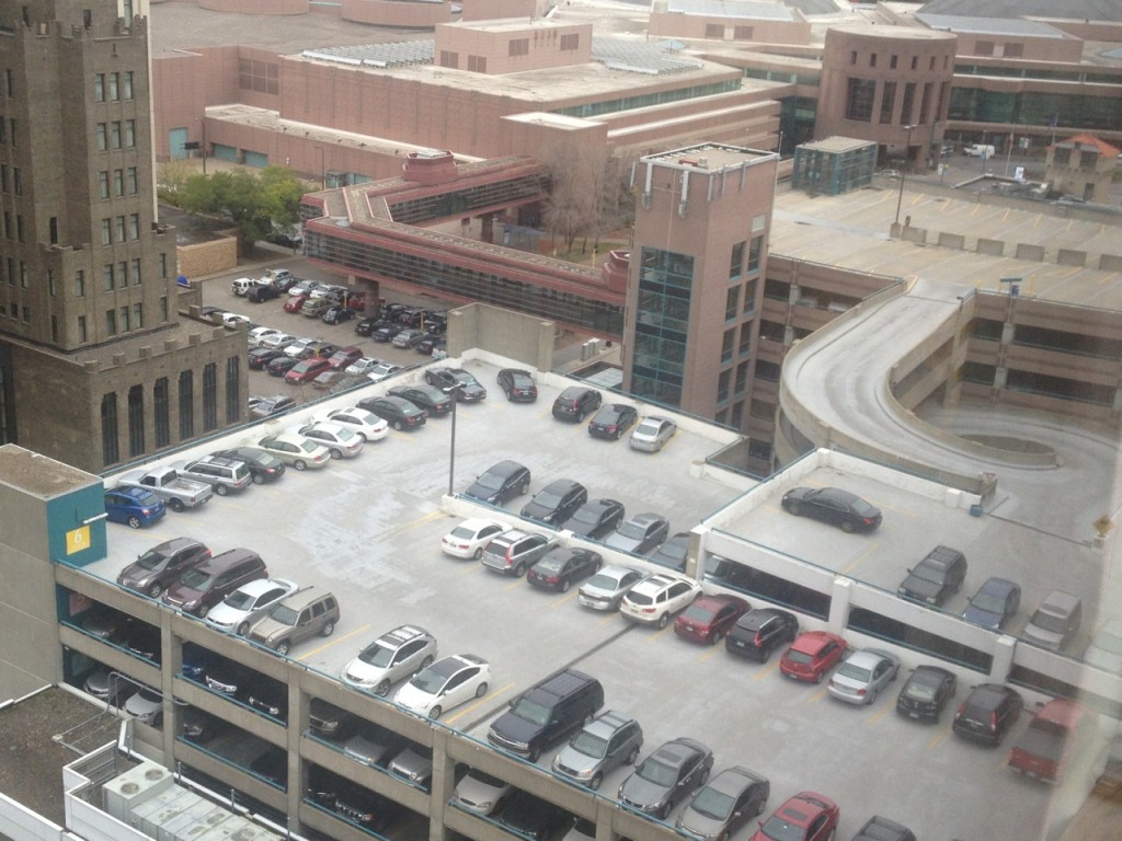 A great view if you like parking lots freakonomics freakonomics