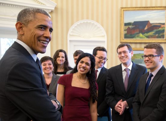 President Obama and the SBST team